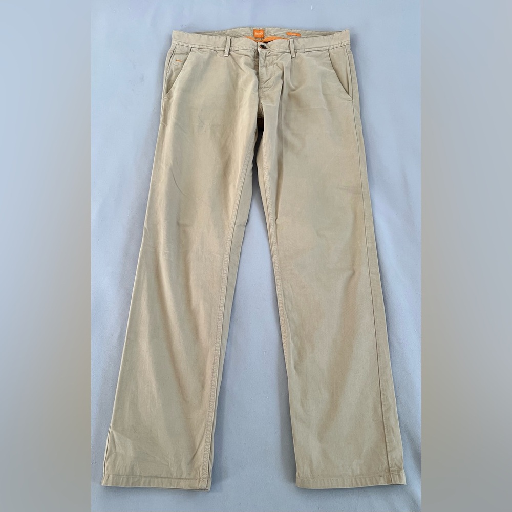 Hugo‎ Boss Boss Orange Label Mens Chino Pants Slim Fit 36x34
